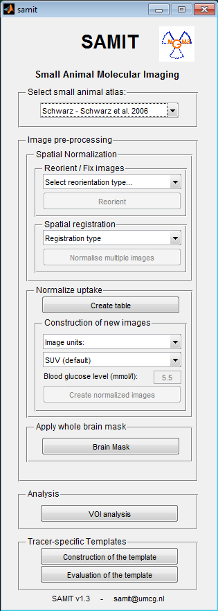 SAMIT interface